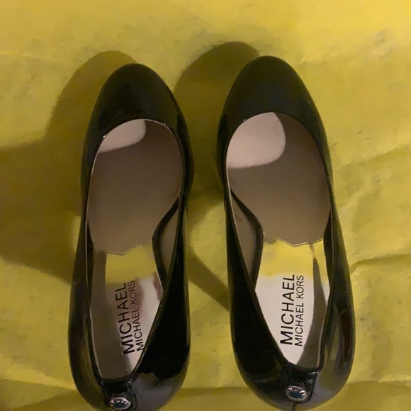 Michael Kors Black Patent Heels - Picture 5 of 5